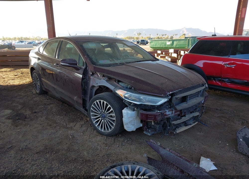 2017 FORD FUSION SE VIN: 3FA6P0T93HR335643