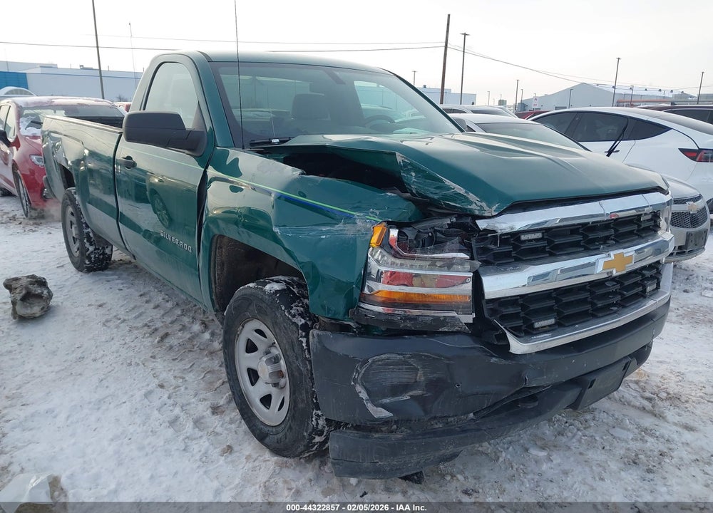 2018 CHEVROLET SILVERADO 1500 WT VIN: 1GCNKNEH9JZ336948