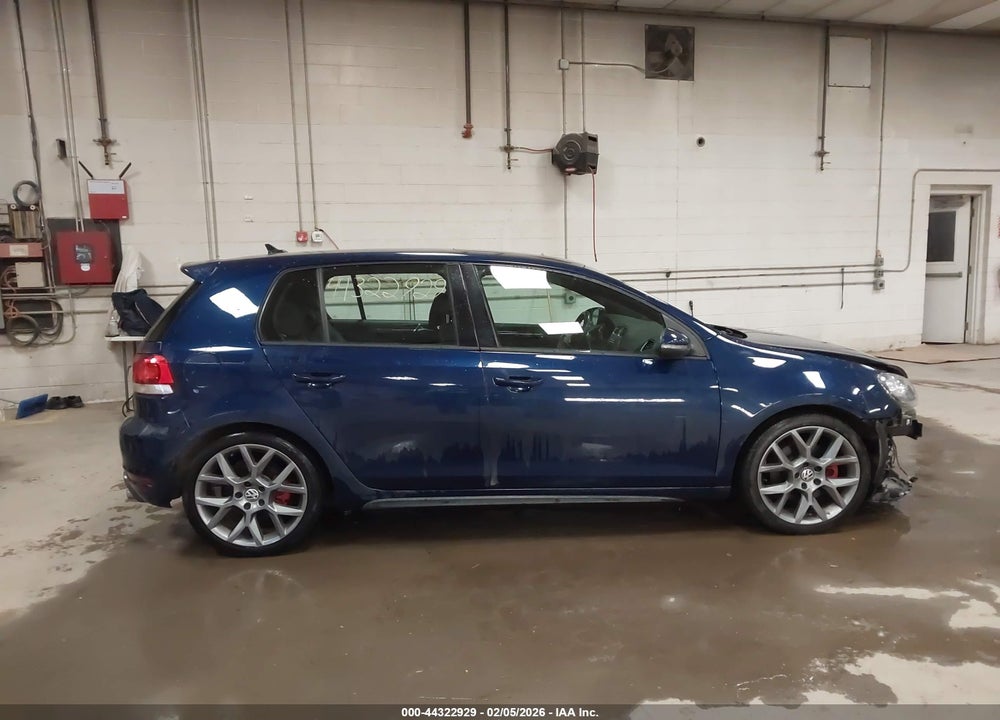 2013 VOLKSWAGEN GTI VIN: WVWGD7AJ2DW039498