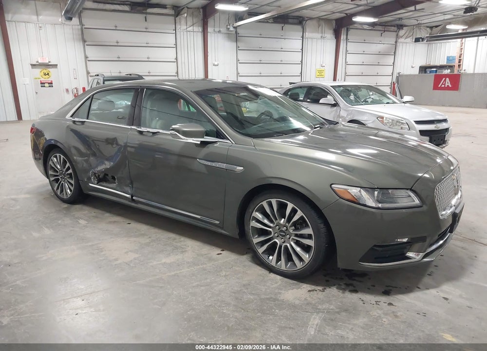 2017 LINCOLN CONTINENTAL RESERVE VIN: 1LN6L9NP3H5600646