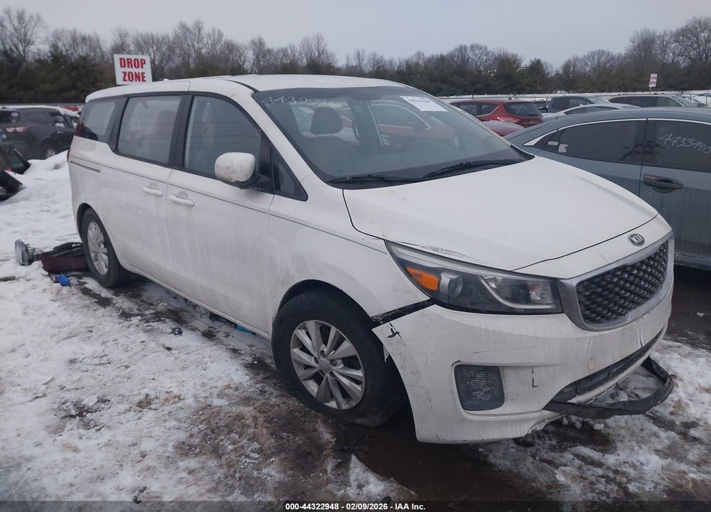 2015 KIA SEDONA L VIN: KNDMA5C18F6021667