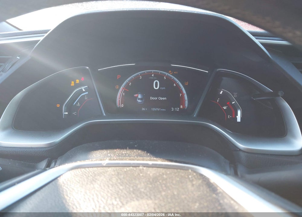 2019 HONDA CIVIC SPORT VIN: 2HGFC2F86KH528927