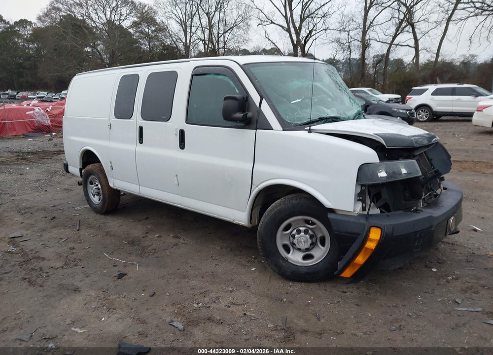2019 CHEVROLET EXPRESS 2500 WORK VAN VIN: 1GCWGAFG4K1368243