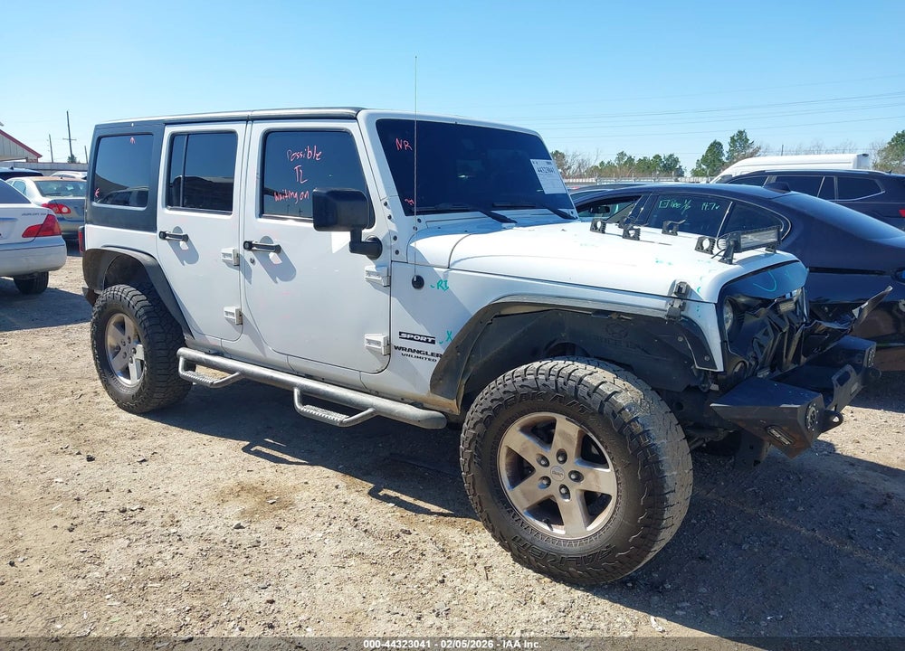 2016 JEEP WRANGLER UNLIMITED SPORT VIN: 1C4BJWDG8GL178943