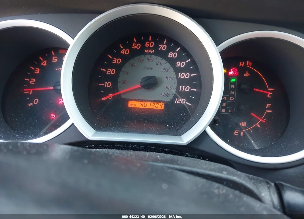 2007 TOYOTA TACOMA PRERUNNER V6 VIN: 3TMJU62N97M030304
