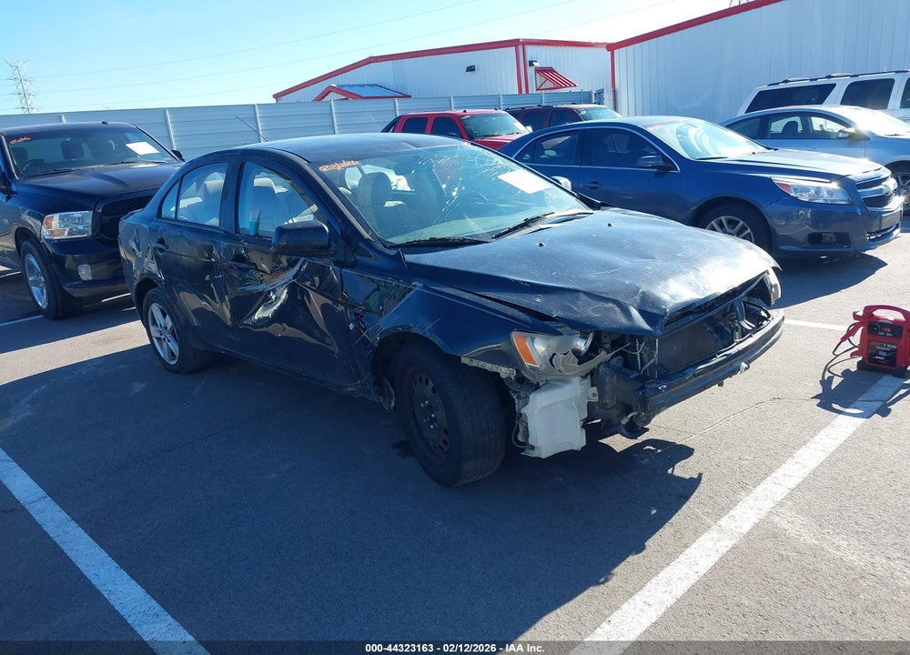 2009 MITSUBISHI LANCER ES/ES-SPORT VIN: JA3AU26U99U008407