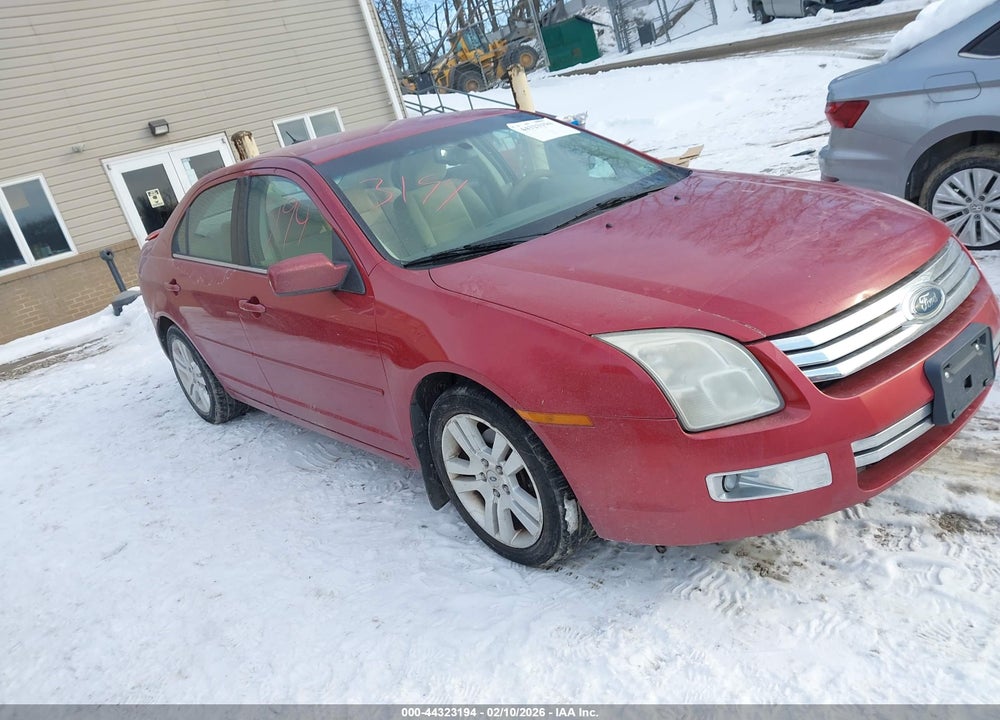2007 FORD FUSION SEL VIN: 3FAHP021X7R165784