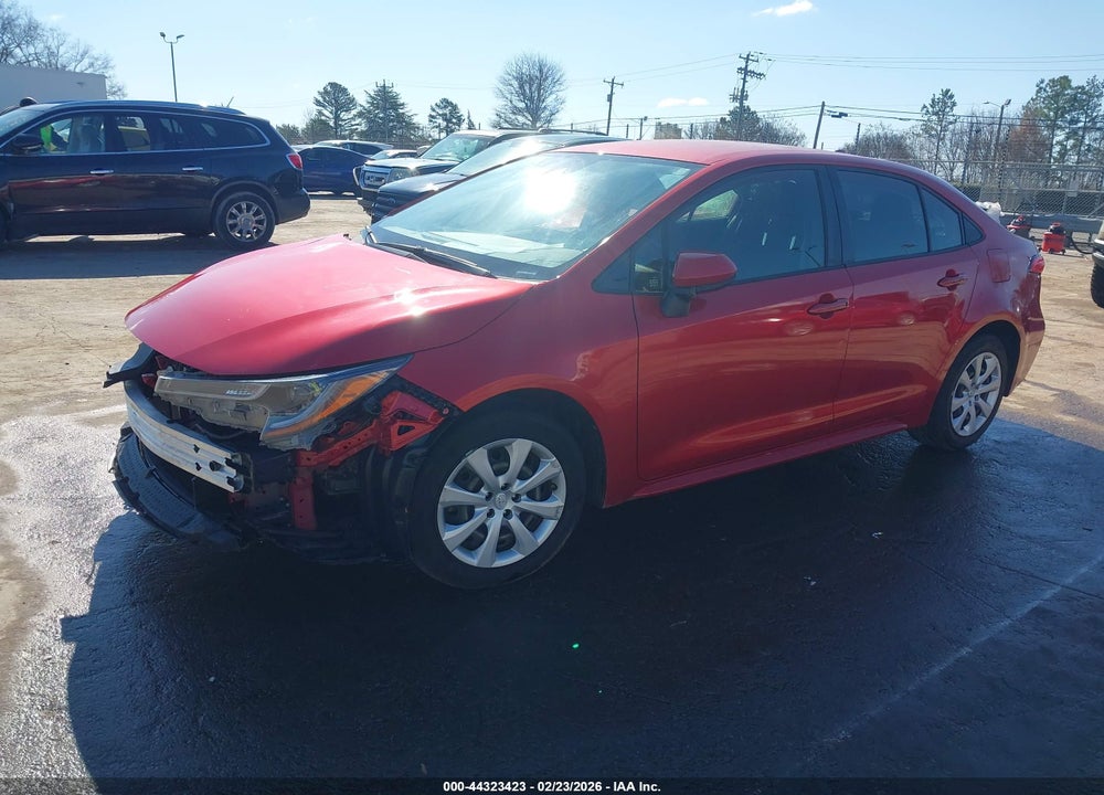 2020 TOYOTA COROLLA LE VIN: JTDEPRAE4LJ081499