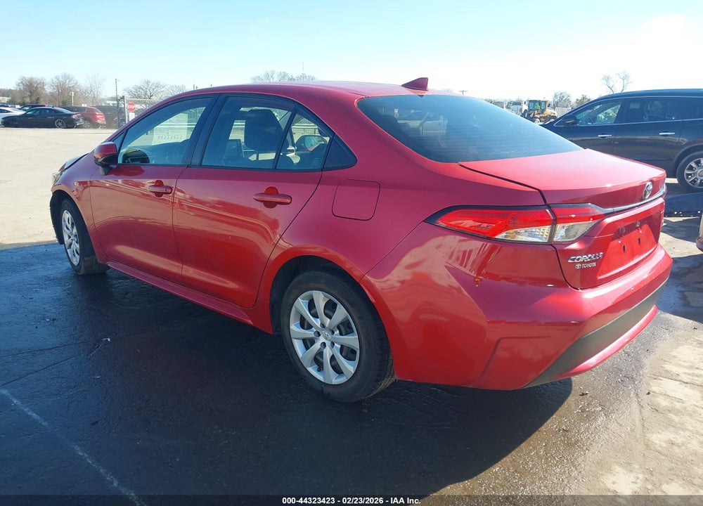 2020 TOYOTA COROLLA LE VIN: JTDEPRAE4LJ081499
