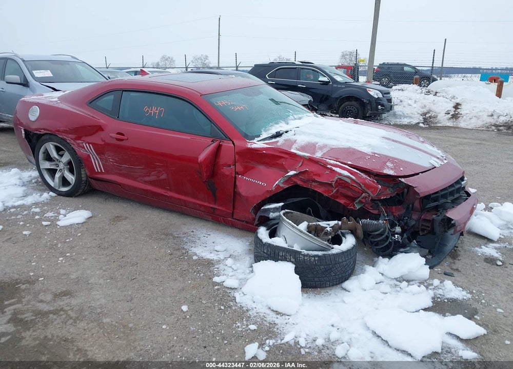 2012 CHEVROLET CAMARO 2LT VIN: 2G1FC1E35C9195137