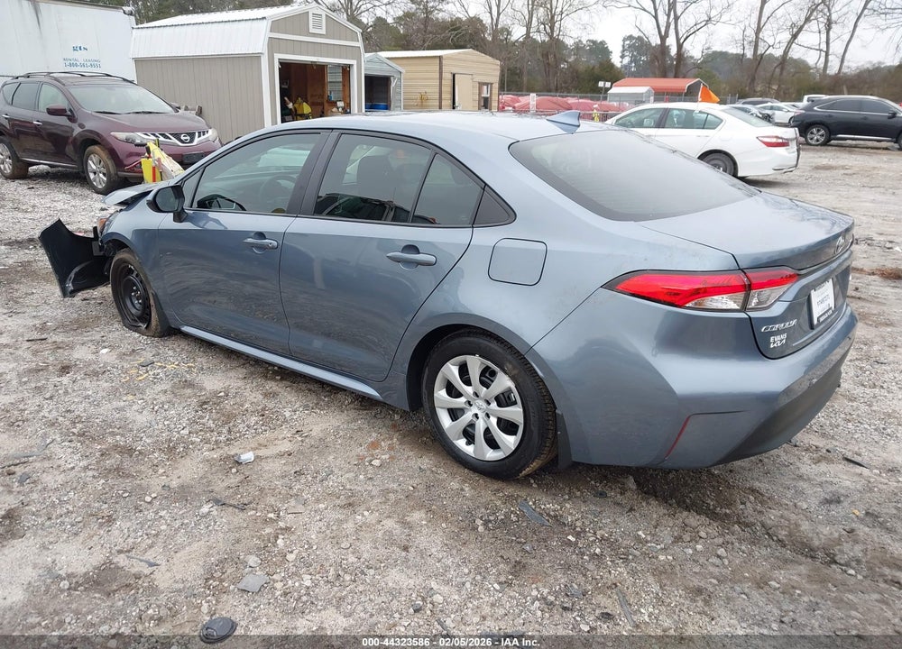2025 TOYOTA COROLLA LE VIN: 5YFB4MDE0SP228812