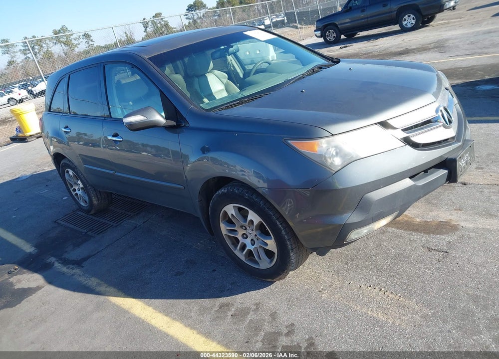 2008 ACURA MDX TECHNOLOGY PACKAGE VIN: 2HNYD28388H535189
