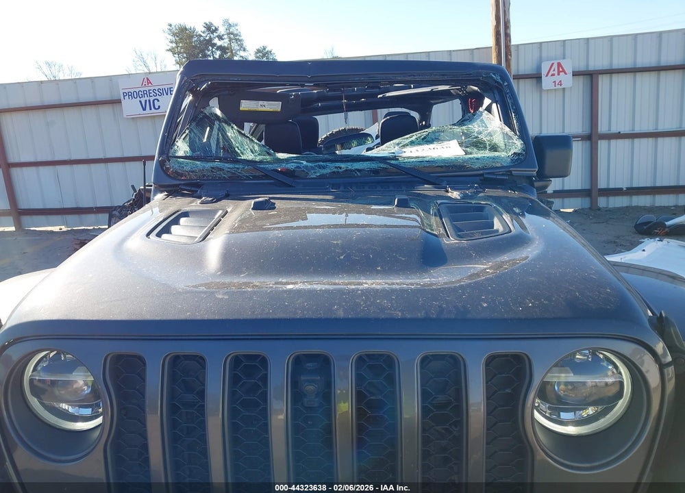 2021 JEEP WRANGLER UNLIMITED RUBICON VIN: 1C4HJXFG7MW531034