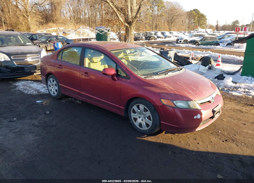 2006 HONDA CIVIC LX VIN: 1HGFA16536L146868