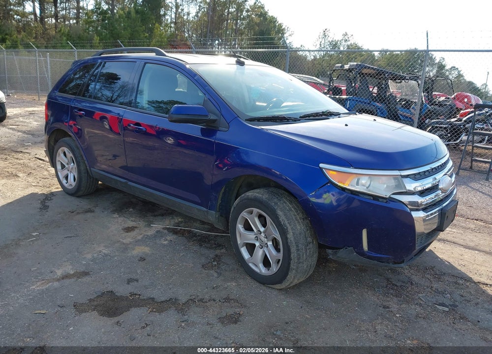 2013 FORD EDGE SEL VIN: 2FMDK3JC4DBE10113