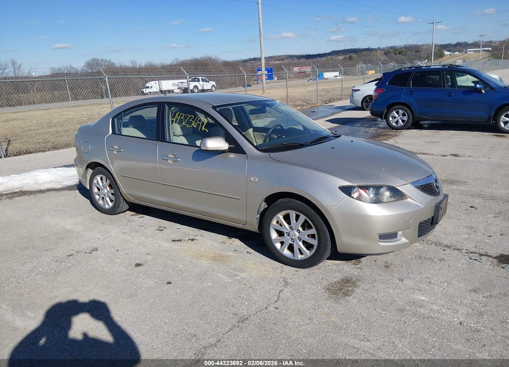 2007 MAZDA 3 I VIN: JM1BK12F071639526