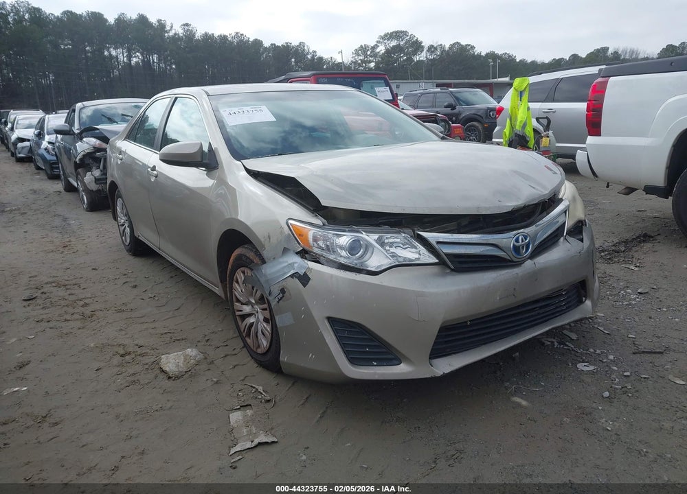 2014 TOYOTA CAMRY HYBRID LE VIN: 4T1BD1FK2EU133950