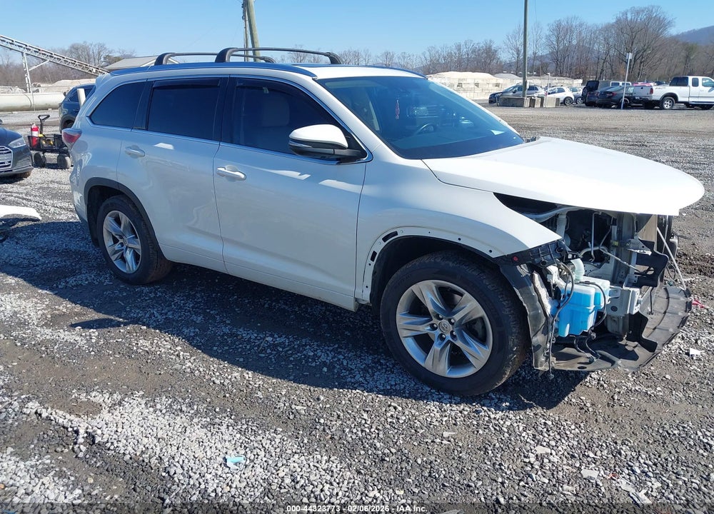 2015 TOYOTA HIGHLANDER LIMITED PLATINUM V6 VIN: 5TDDKRFH8FS190097