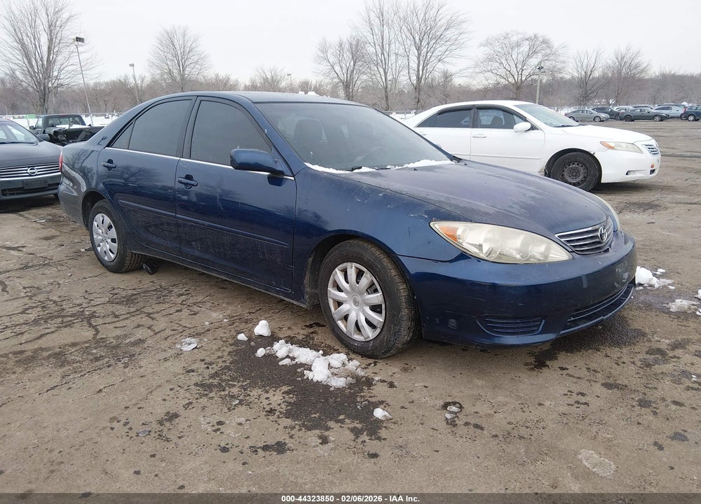 2005 TOYOTA CAMRY LE VIN: 4T1BE32K75U059505