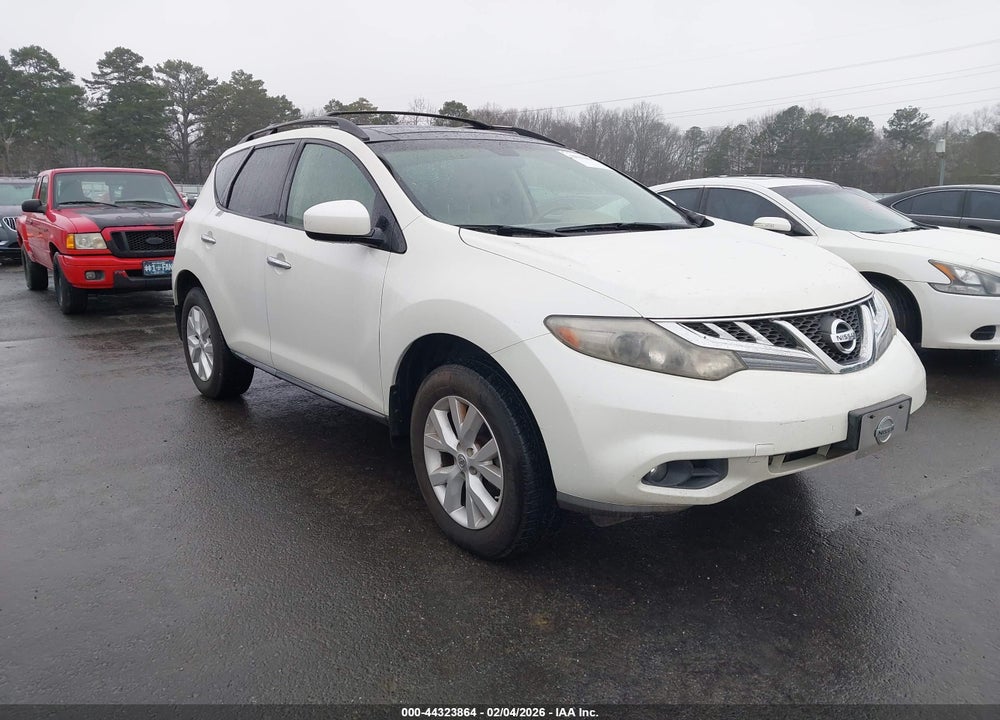 2011 NISSAN MURANO SL VIN: JN8AZ1MU5BW052211