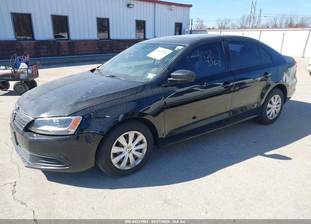 2014 VOLKSWAGEN JETTA 2.0L S VIN: 3VW2K7AJ0EM312730