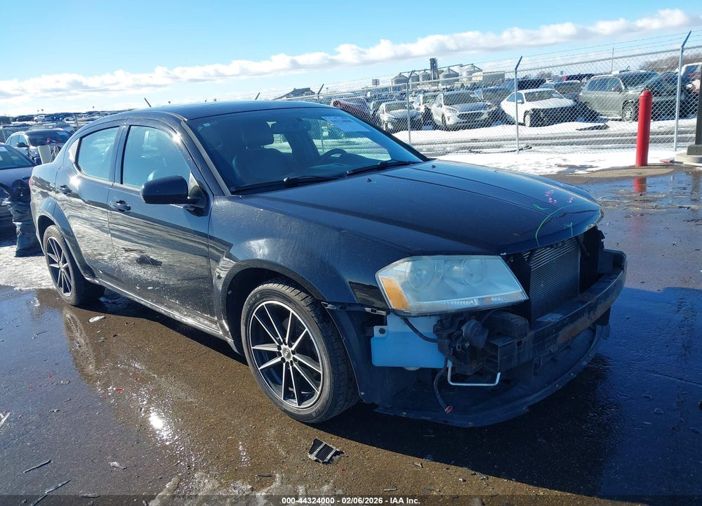 2011 DODGE AVENGER LUX VIN: 1B3BD2FB6BN544396