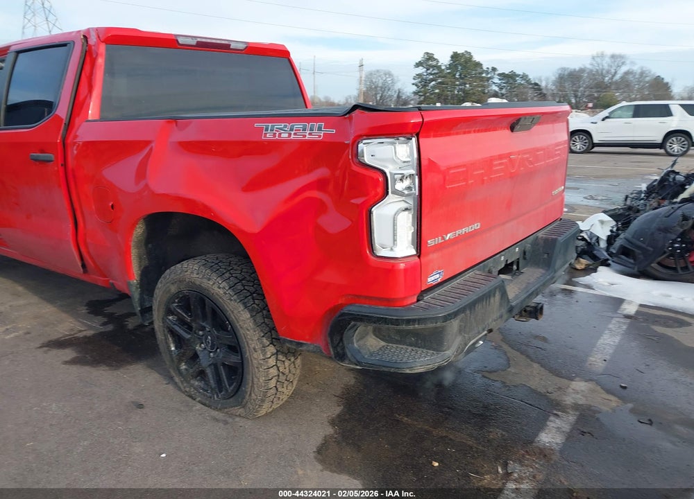 2021 CHEVROLET SILVERADO 1500 4WD  SHORT BED CUSTOM TRAIL BOSS VIN: 1GCPYCEF6MZ364415