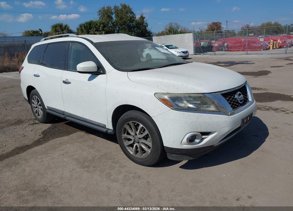 2013 NISSAN PATHFINDER SL VIN: 5N1AR2MN7DC639262