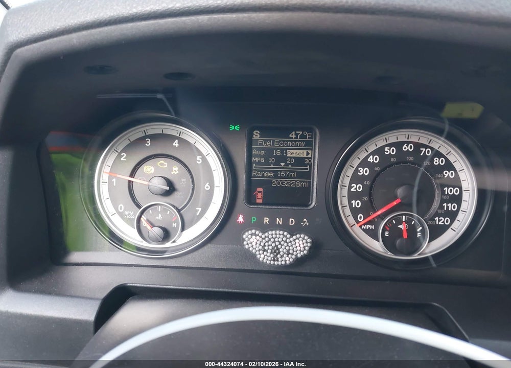 2014 RAM 1500 BIG HORN VIN: 1C6RR6LT7ES229901