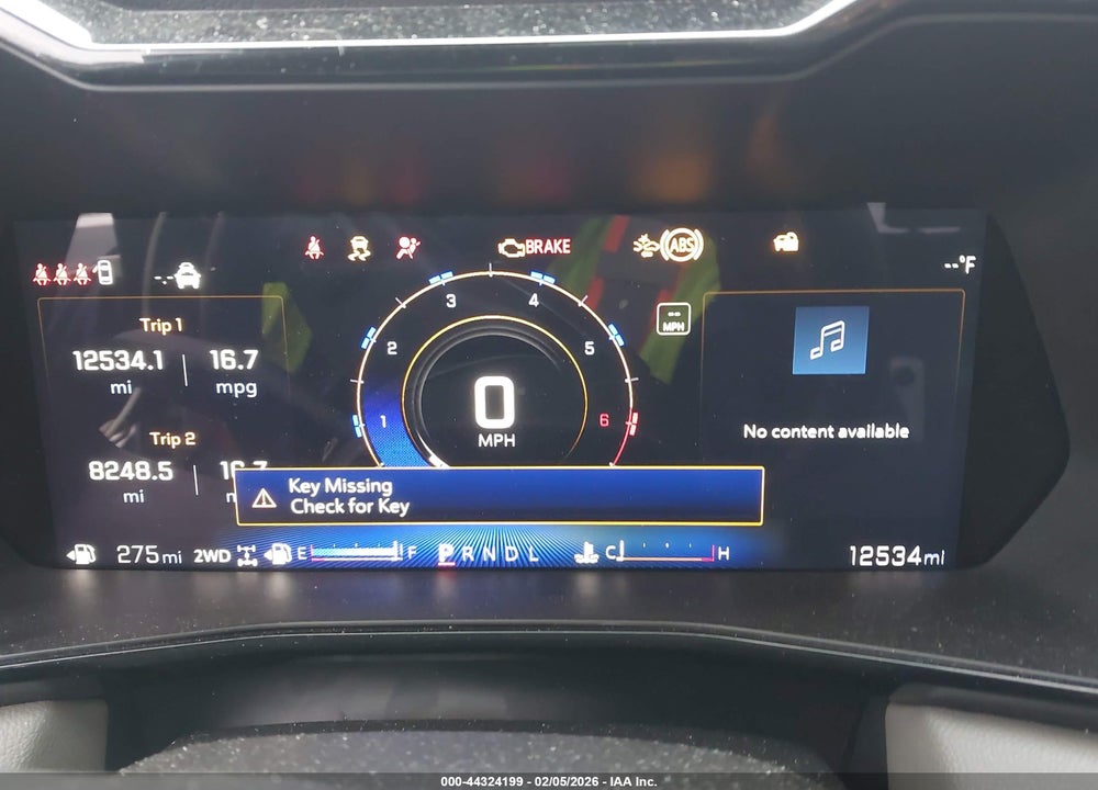 2025 CHEVROLET COLORADO 4WD ZR2 VIN: 1GCPTFEK0S1160749