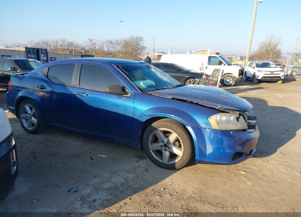 2014 DODGE AVENGER SE VIN: 1C3CDZAB1EN224494