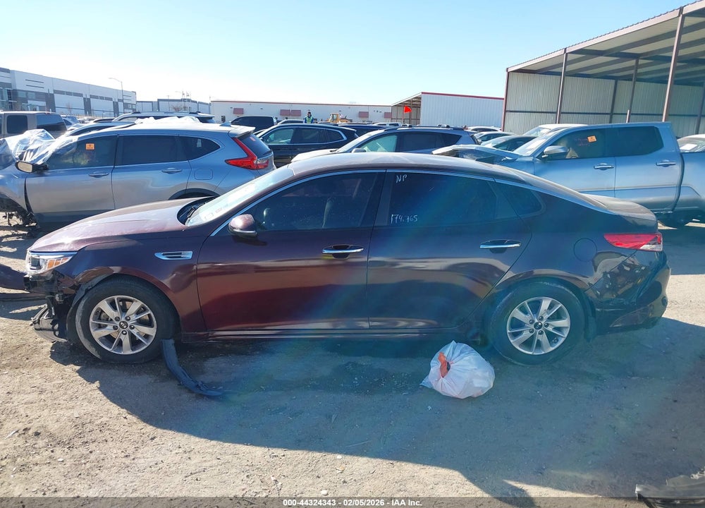 2018 KIA OPTIMA LX VIN: 5XXGT4L39JG216321