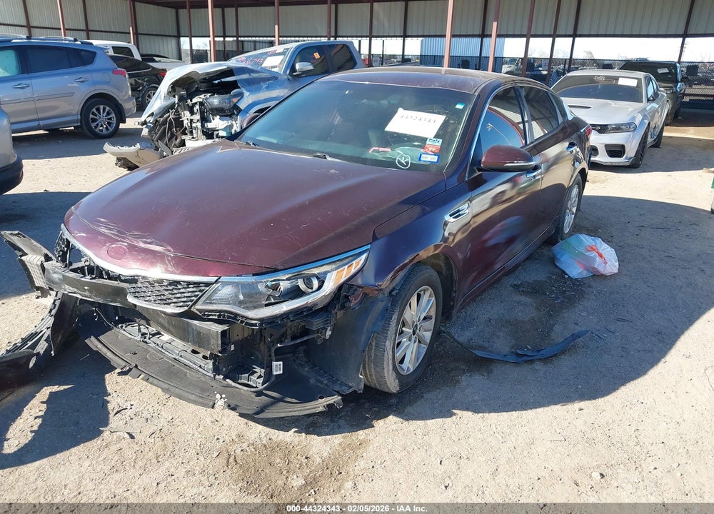 2018 KIA OPTIMA LX VIN: 5XXGT4L39JG216321