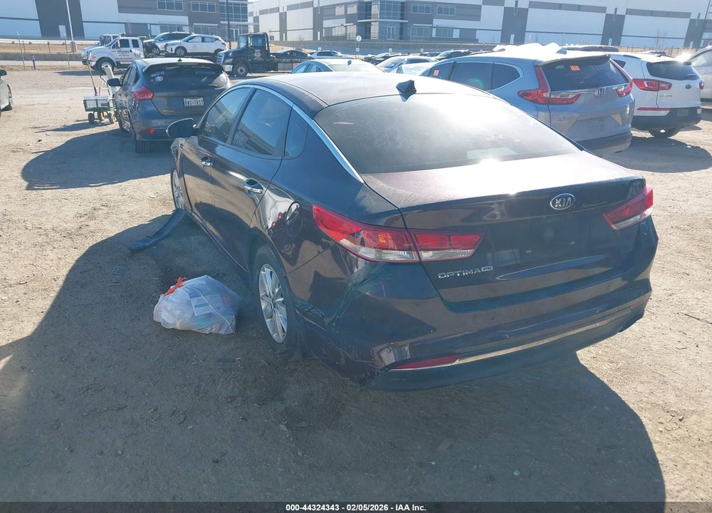 2018 KIA OPTIMA LX VIN: 5XXGT4L39JG216321