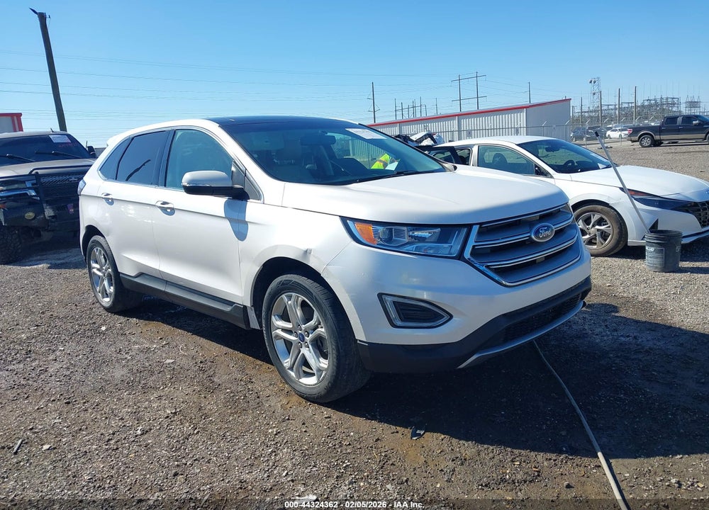 2017 FORD EDGE TITANIUM VIN: 2FMPK3K94HBC05168