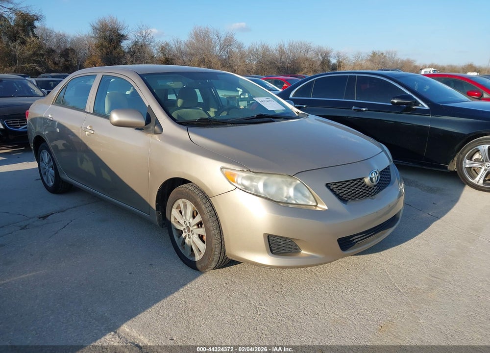 2009 TOYOTA COROLLA LE VIN: 2T1BU40E29C039496