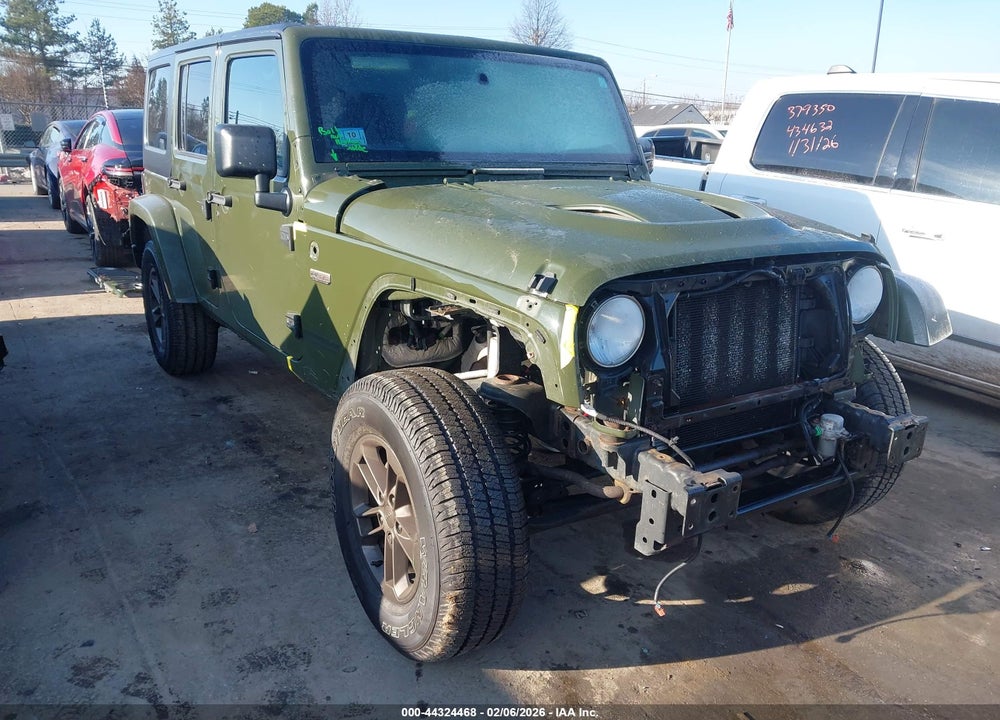 2016 JEEP WRANGLER UNLIMITED 75TH ANNIVERSARY VIN: 1C4HJWEG3GL222601