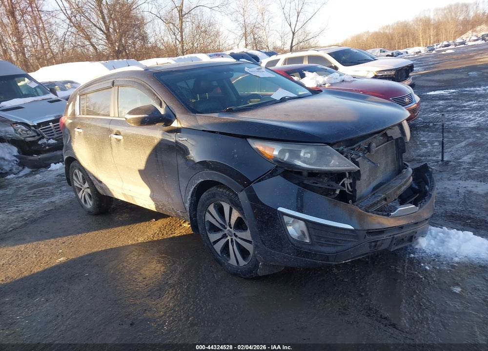 2013 KIA SPORTAGE EX VIN: KNDPCCA25D7529500