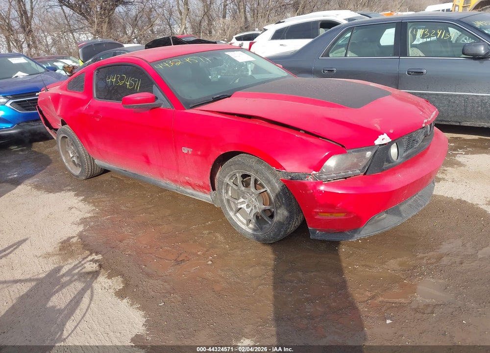 2010 FORD MUSTANG GT/GT PREMIUM VIN: 1ZVBP8CH4A5111205