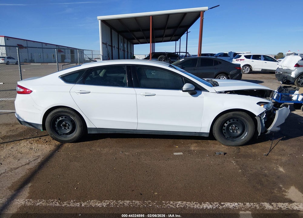2016 FORD FUSION S VIN: 3FA6P0G75GR340737