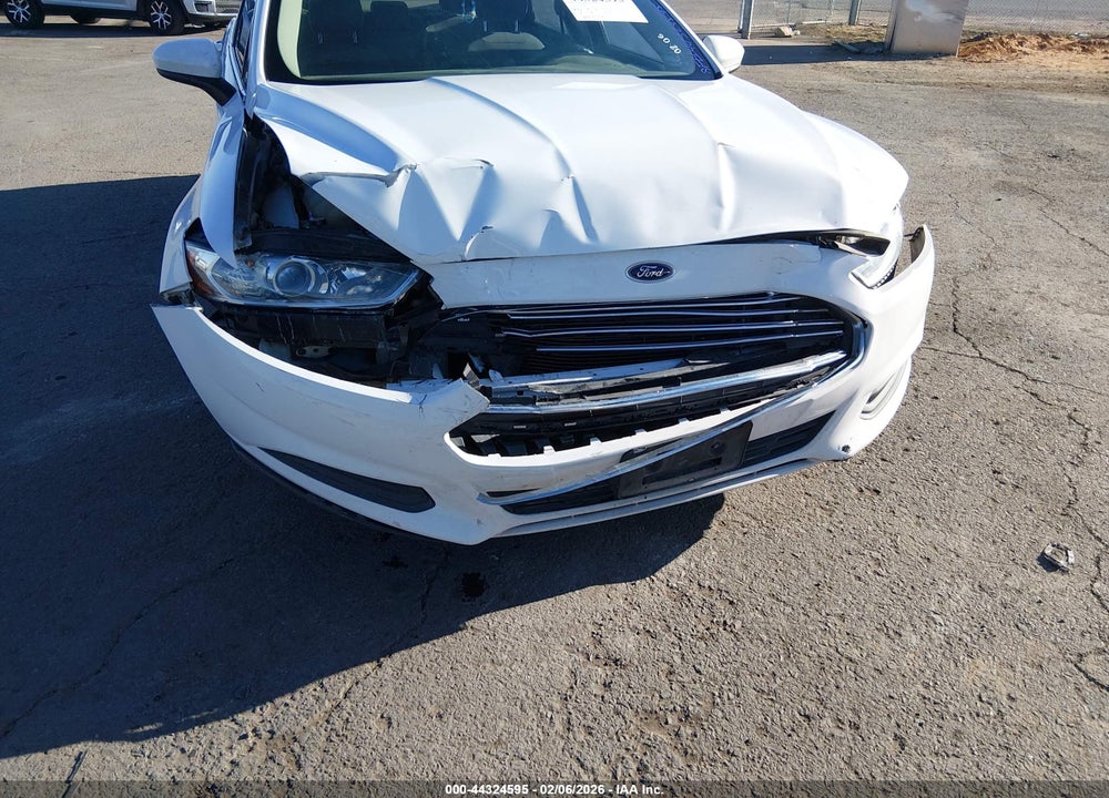 2016 FORD FUSION S VIN: 3FA6P0G75GR340737