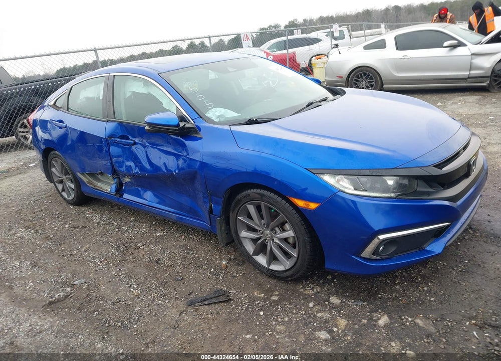 2019 HONDA CIVIC EX VIN: 19XFC1F39KE005555
