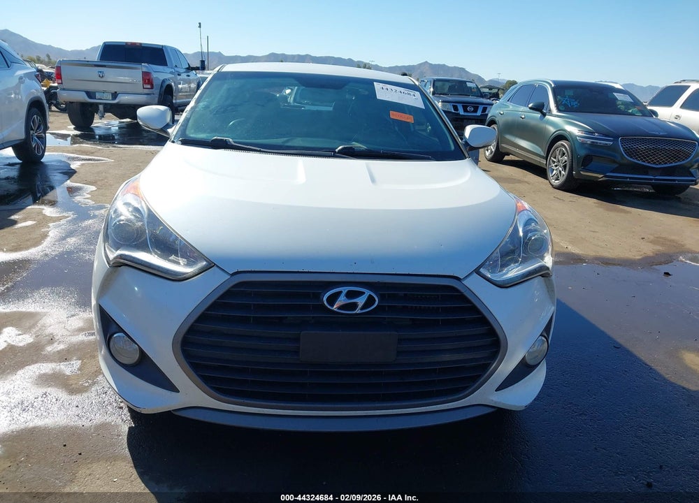 2016 HYUNDAI VELOSTER TURBO VIN: KMHTC6AE6GU267921