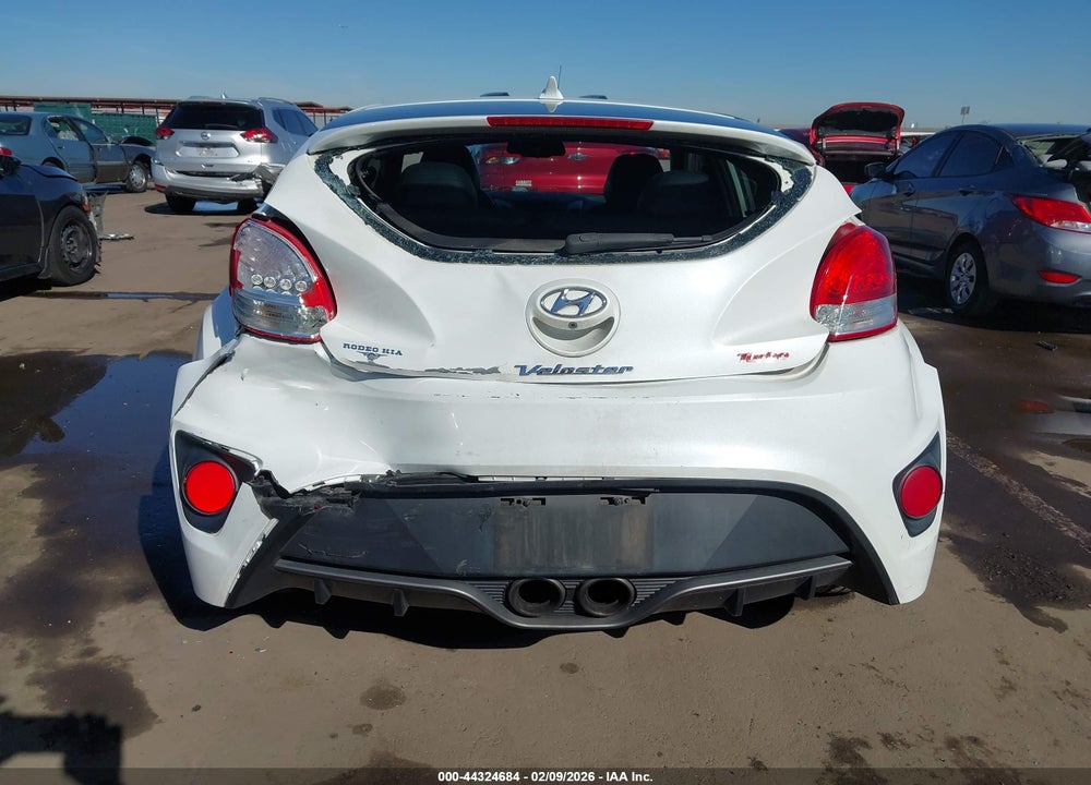 2016 HYUNDAI VELOSTER TURBO VIN: KMHTC6AE6GU267921
