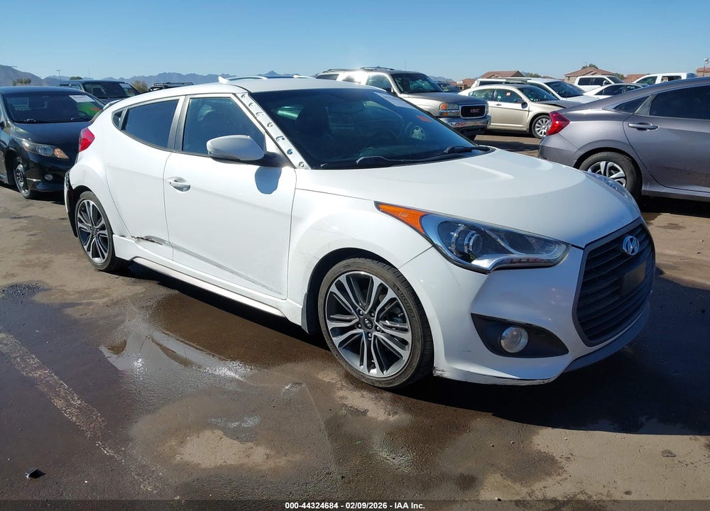 2016 HYUNDAI VELOSTER TURBO VIN: KMHTC6AE6GU267921