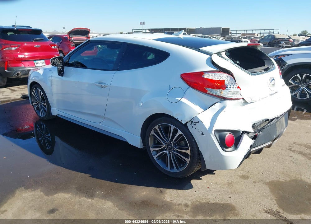 2016 HYUNDAI VELOSTER TURBO VIN: KMHTC6AE6GU267921