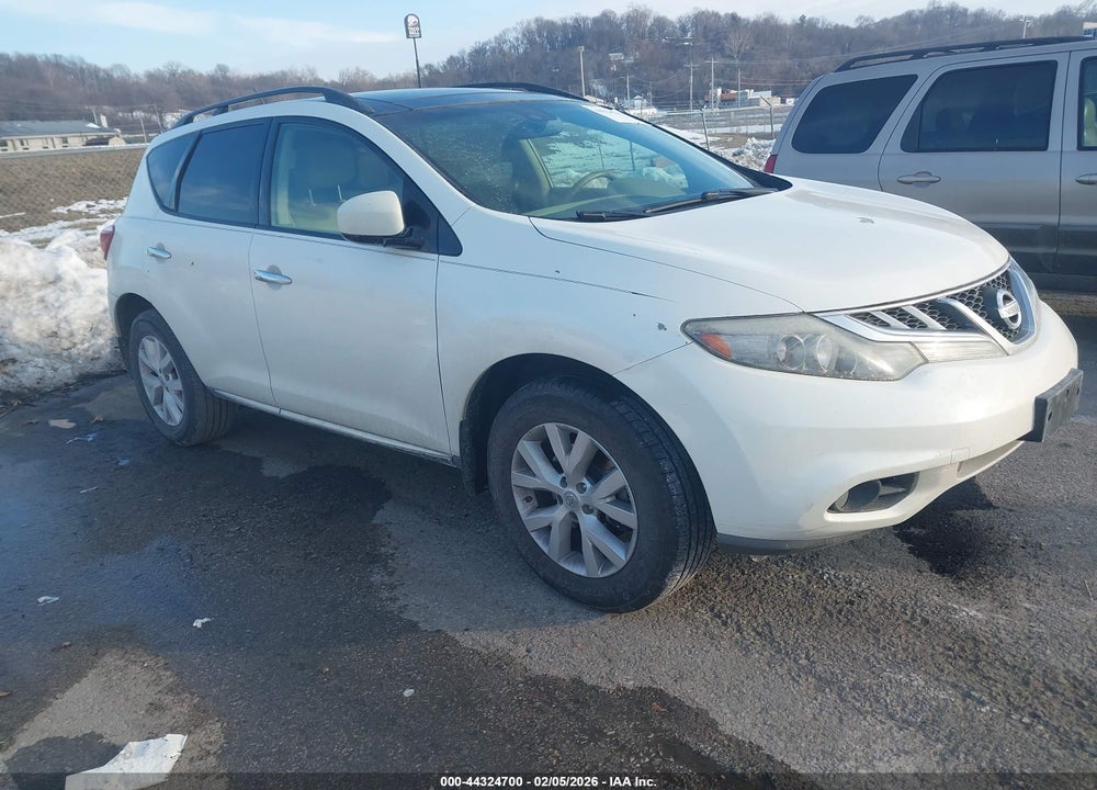 2013 NISSAN MURANO SL VIN: JN8AZ1MW3DW313436
