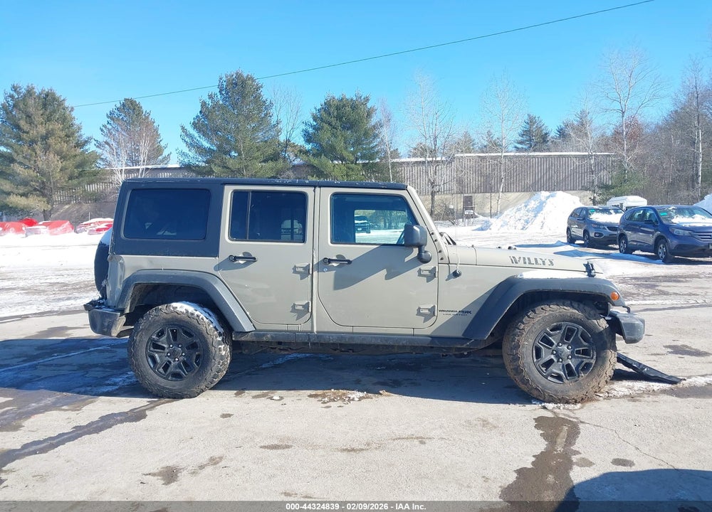 2018 JEEP WRANGLER JK UNLIMITED WILLY WHEELER W 4X4 VIN: 1C4BJWDG5JL867233