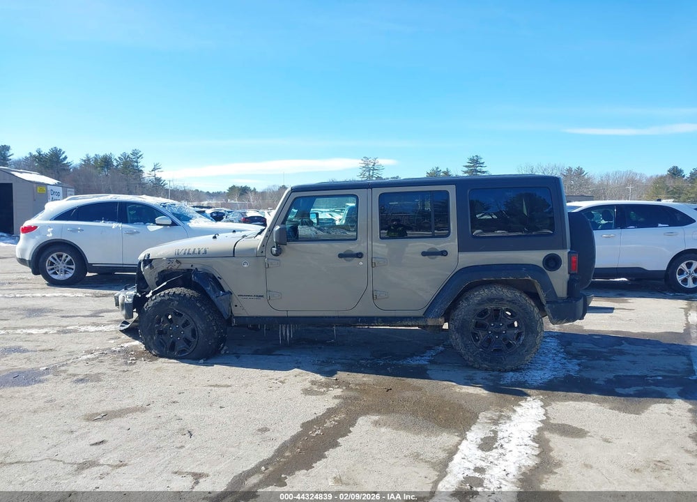 2018 JEEP WRANGLER JK UNLIMITED WILLY WHEELER W 4X4 VIN: 1C4BJWDG5JL867233
