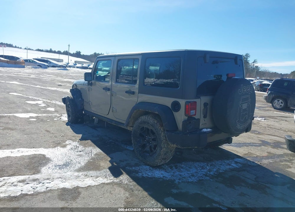 2018 JEEP WRANGLER JK UNLIMITED WILLY WHEELER W 4X4 VIN: 1C4BJWDG5JL867233